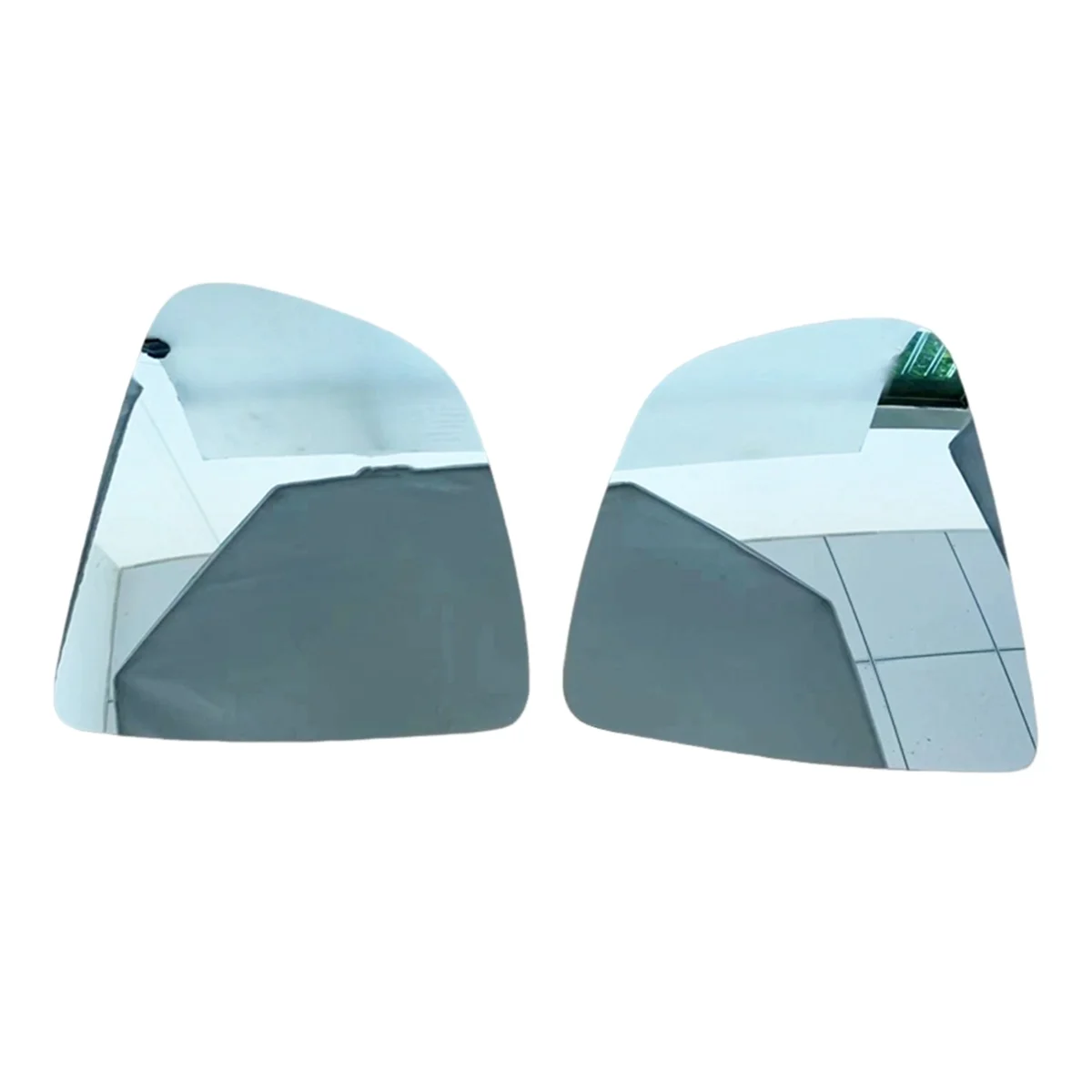 

1 Pair Car Front Heated Side Door Wing Rear View Blue Mirror Lens Glass for Tesla Model Y