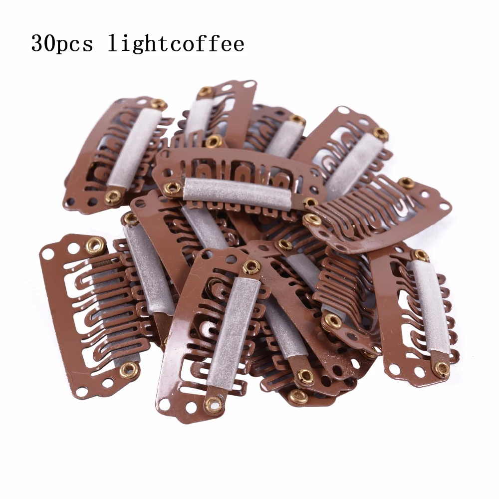 30pcs U light coffee