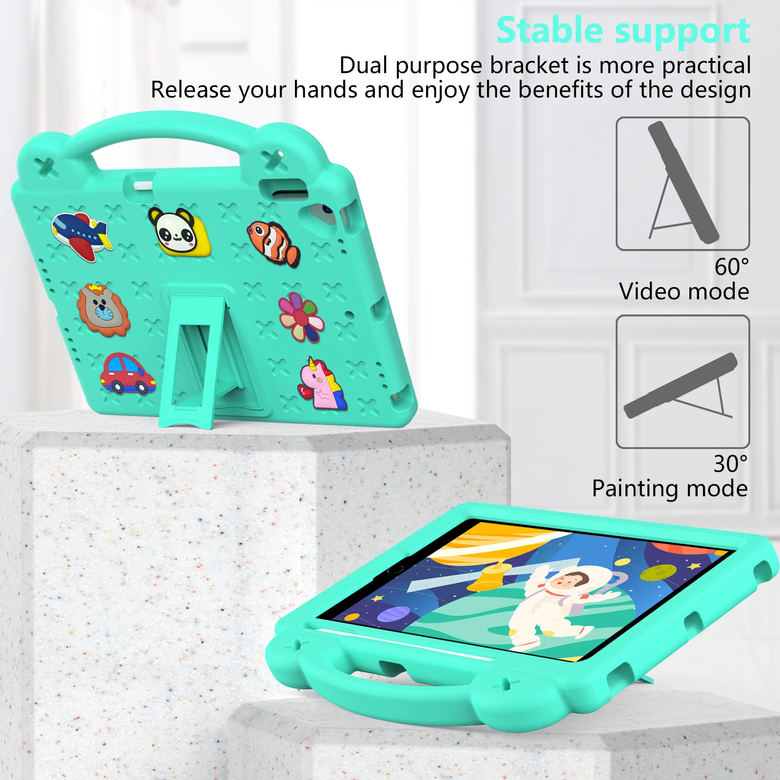 For IPad 10 10th 2022 Case EVA Cover For IPad 10.2 7th 8th 9th Pro 11 2018 2021 Mini 6 5 4 3 10.5 Air 2 9.7 6th 2018 Air4 2020_voghion.com