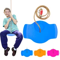Children's Swing Butterfly Swing Single Outdoor Indoor Hanging Plate Plastic Entertainment Exercise Balance Durable Safety 2