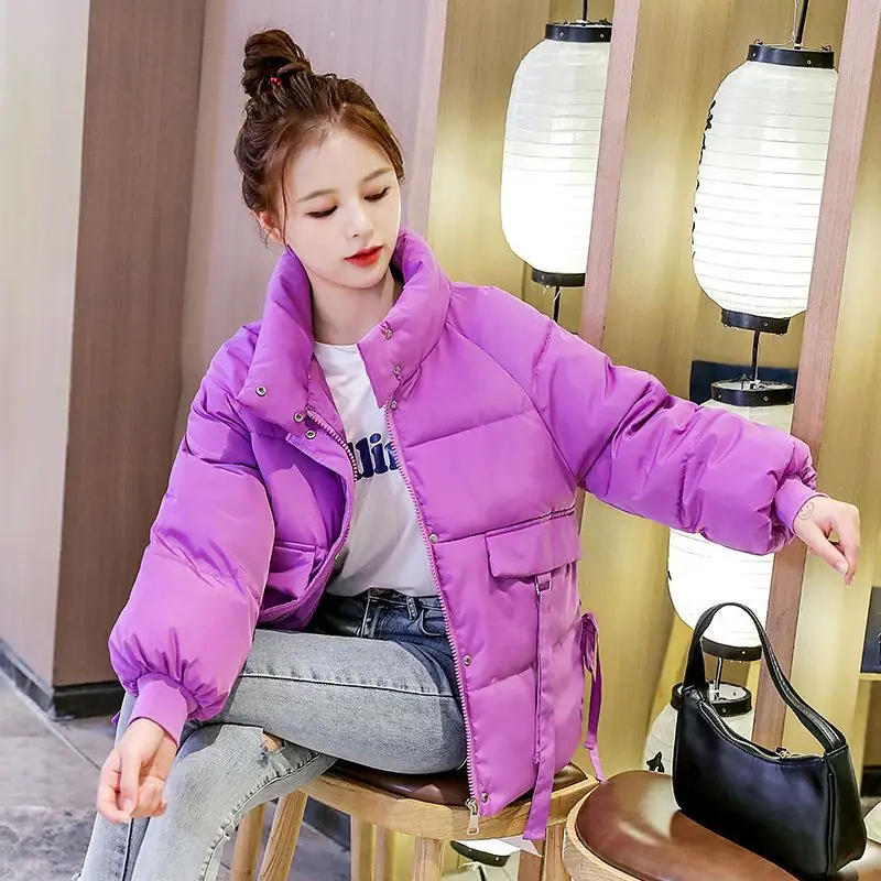 2022 New Parkas Women Winter Jacket Hooded Thick Warm Cotton Padded
