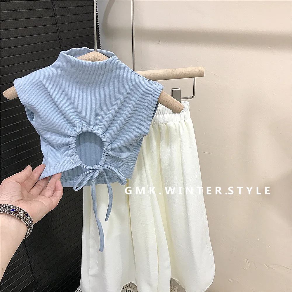 Blue Tee Pants Set 3