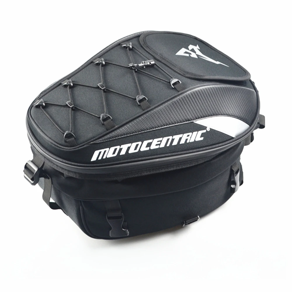 

Waterproof Motorcycle Backpack Multifunction Motorcycle Rear Seat Bag High Capacity Helmet Rider Bag Motorcycle Tail Bag