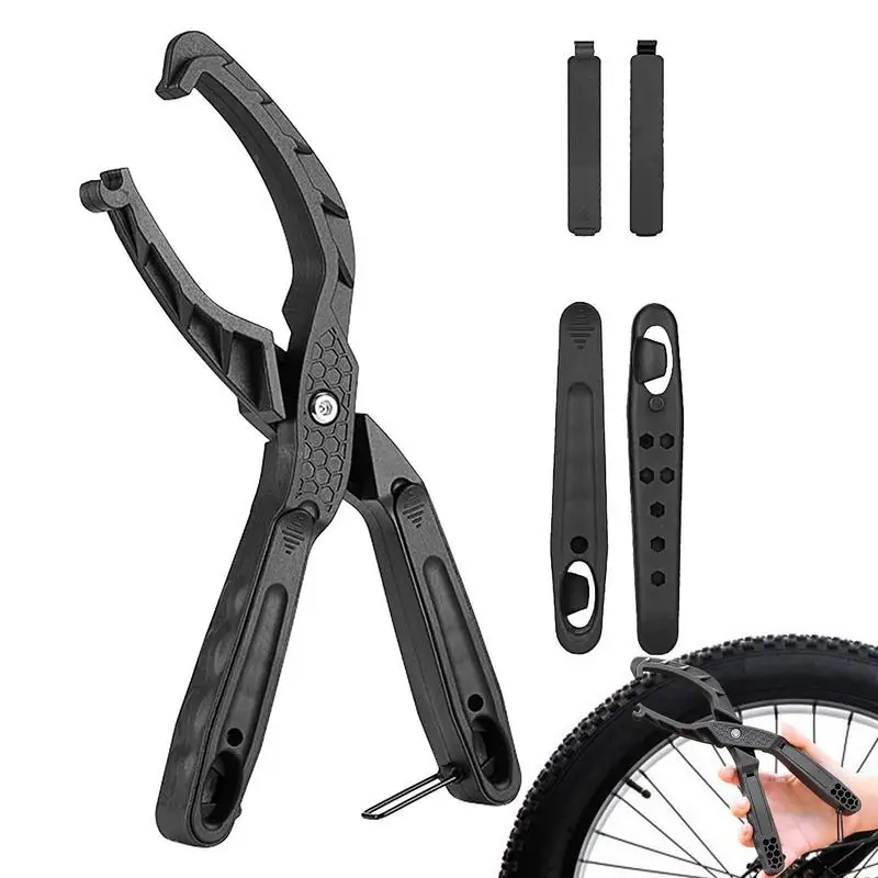 

Bike Tool Tire Hand Install Removal Clamp For Difficult Bike Tire Bead Jack Lever Rim Tire Pliers Bicycle Repair Accessories