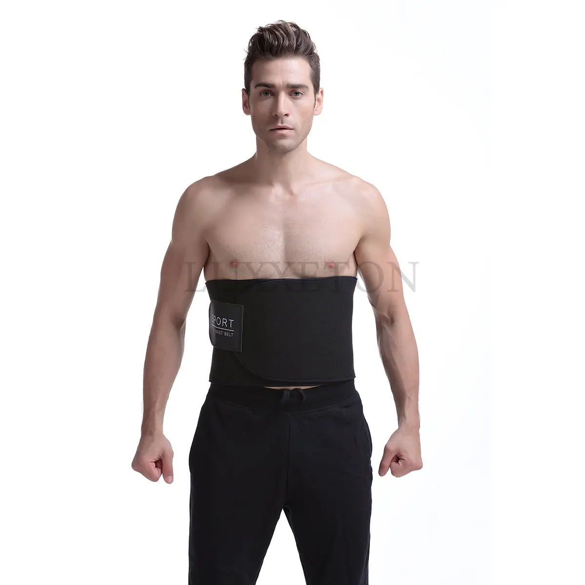 

Men Shaper Sweat Waist Trimmer Neoprene Slimming Belt Body Shaper Sport Tummy Shapewear Waist Cincher Girdle