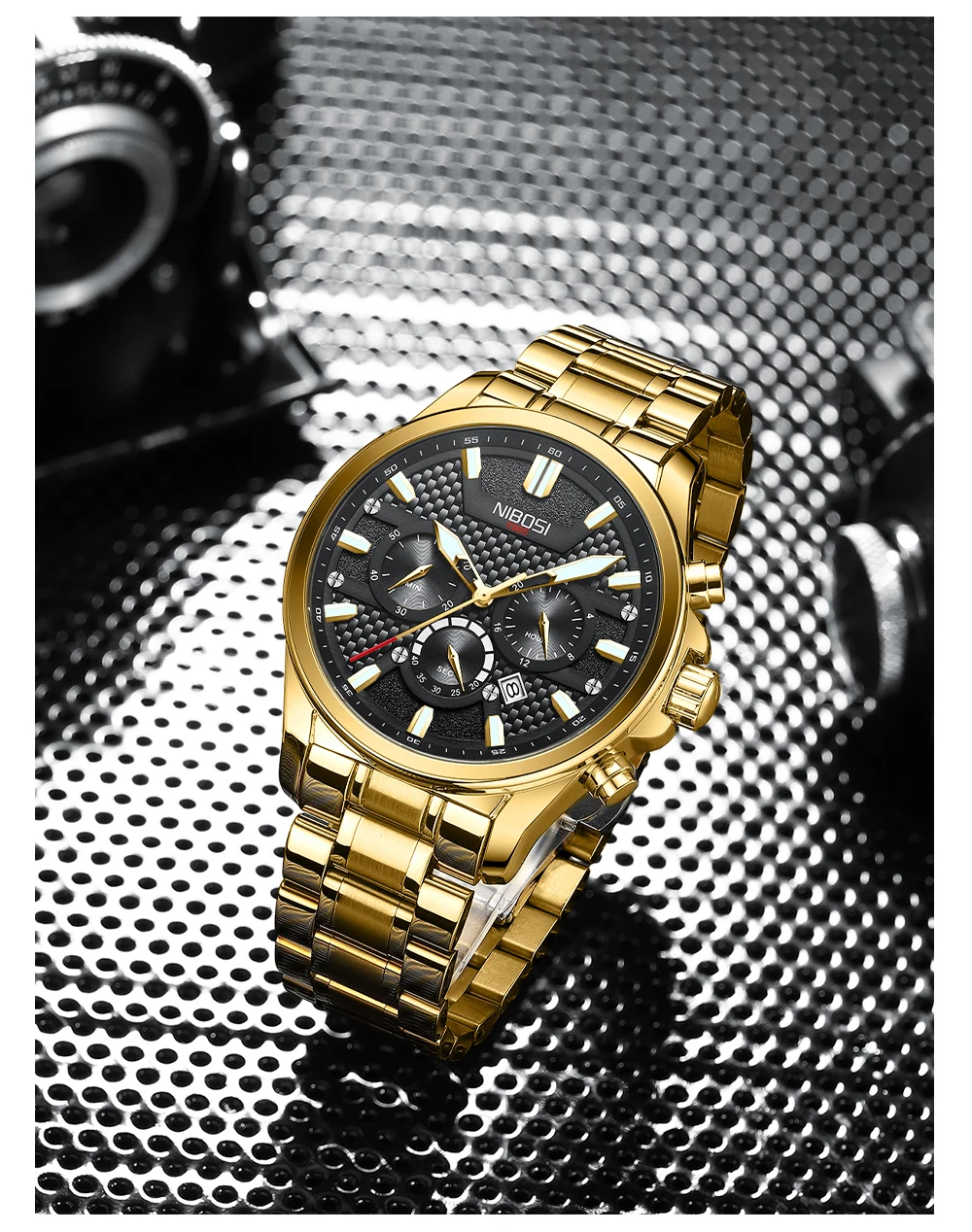 Men's & Stainless Watch 2512 Nibosi