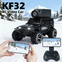 Alloy  Remote Control Car 1: 64 Full Scale Alloy Video Car Desktop Racing Four-wheel Drive Climbing Off-road Vehicle Model Toy