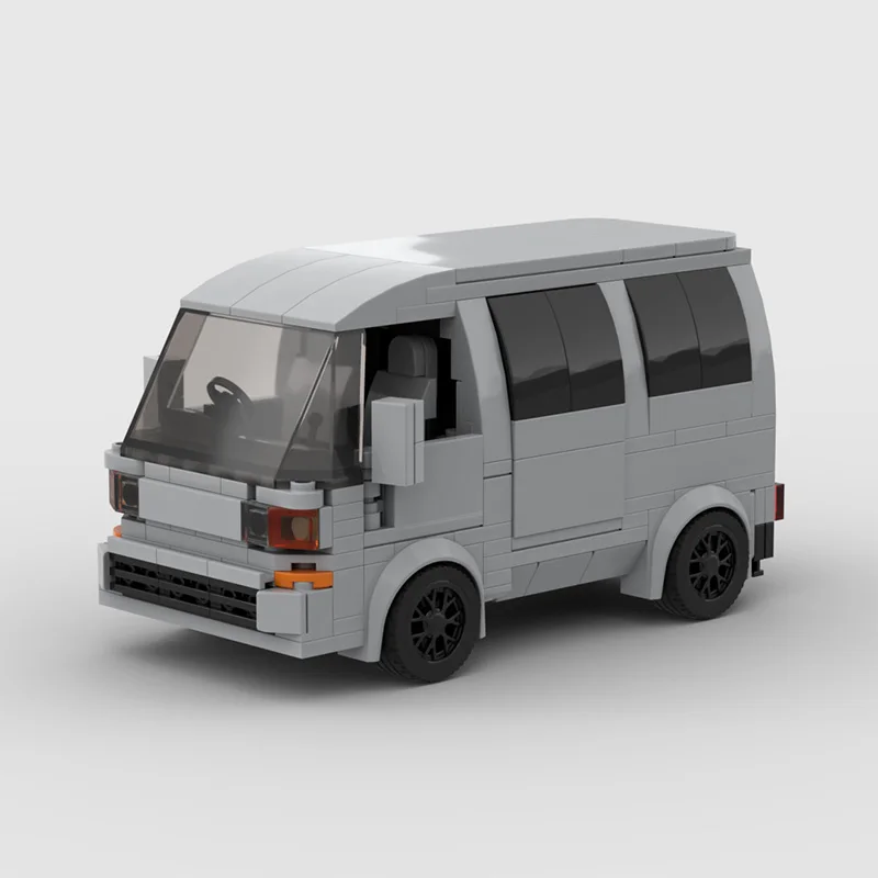 

MOC-115241 Van скоростной город автомобиль Чемпион гонщик суперкар строительный блок гоночный креативный гараж DIY сборка набор моделей