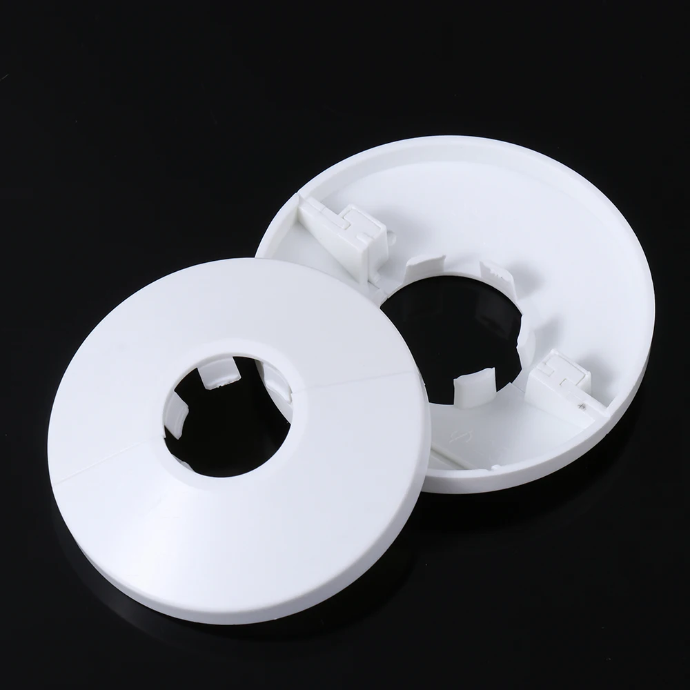 Description Picture 4 of item1Pc Plastic Faucet Decorative Cover Practical Shower Water Pipe Wall Covers Kitchen Faucet Accessories Useful Faucet Decor