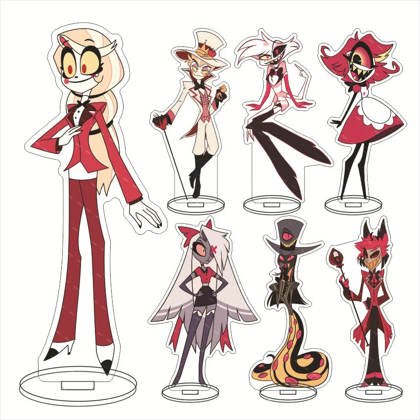Anime Hazbin Hotel Charlie Morningstar Cosplay Stand Acrylic