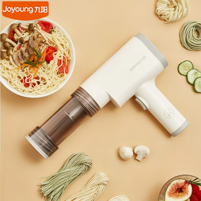 Joyoung Handheld Noodles Maker Portable Noodle Pasta Pressing Machine Rechargeable With 3 Molds Kitchen Tool M2-DS75