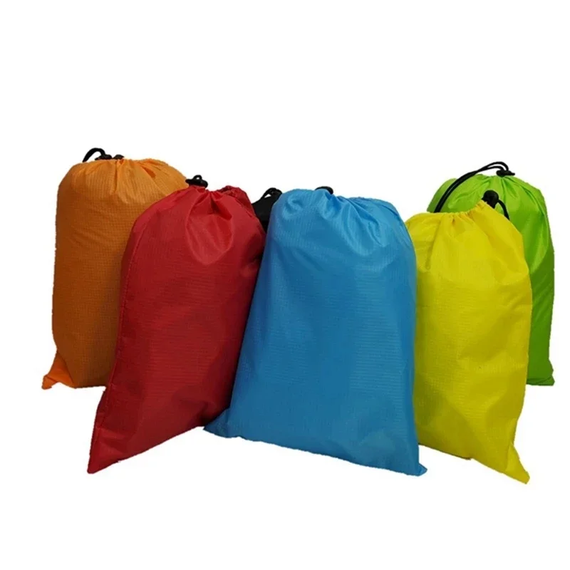 Outdoor Ultralight Waterproof Swimming Bag Drawstring Pouch Camping Hiking Travel Storage Bags Travel Kits waterproof foldable gym bag fitness backpack drawstring pocket hiking camping beach swimming men women basketball sports bags