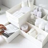 Large Capacity Cosmetic Storage Box Drawer Makeup Organizer Dressing Table Skin Care Rack House Container Mobile Phone Sundries 1