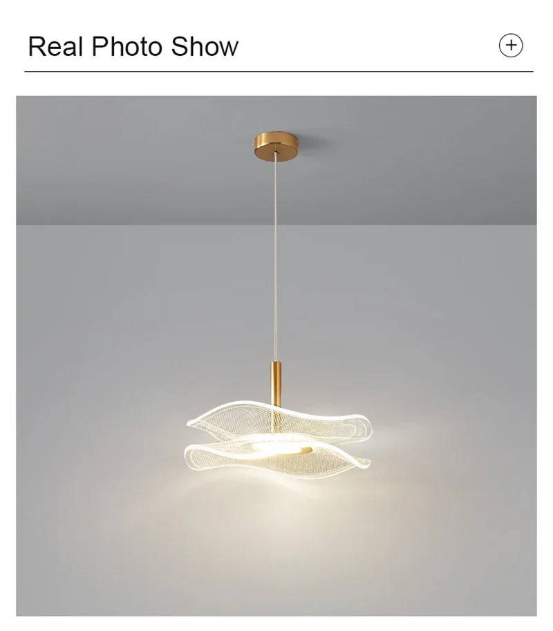 Lámpara colgante LED nórdica, accesorio de iluminación interior, para mesas de comedor, sala de estar, escaleras, decora