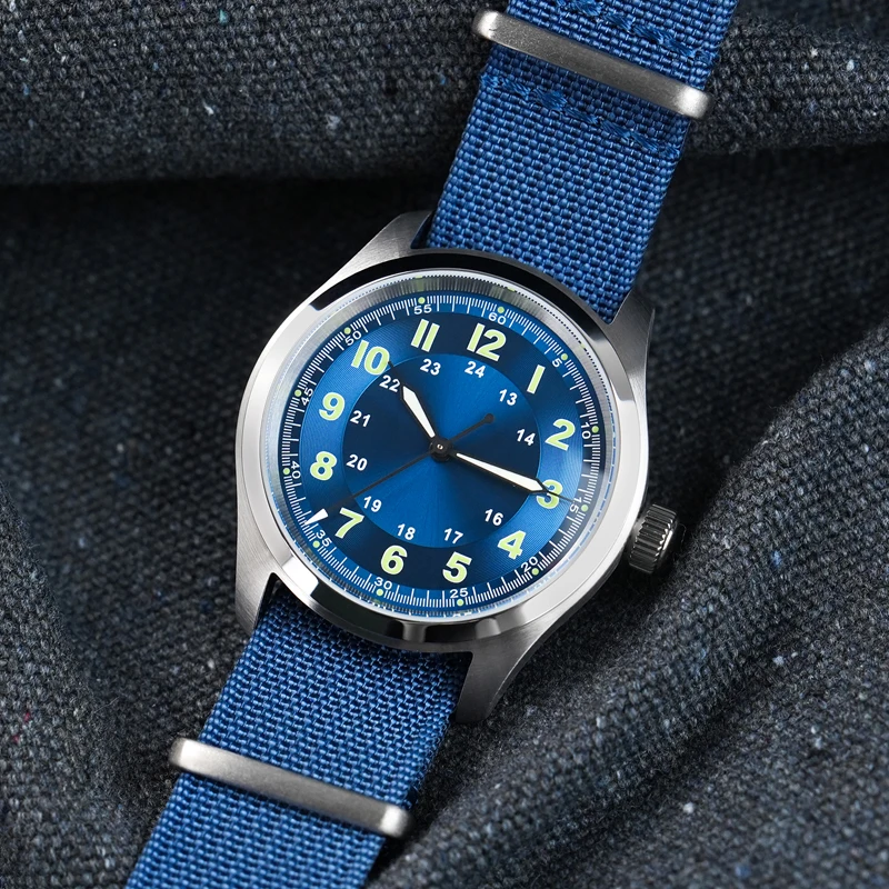 Militado 38mm Military Watch Japan VH31 Quartz Double Militado 38mm Military Watch Japan VH31 Quartz Double