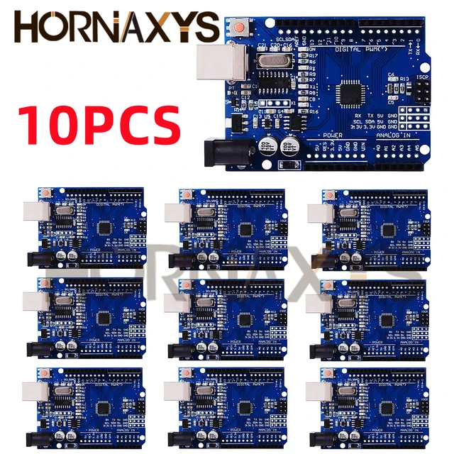 1-10 шт./высокое качество UNO R3 (CH340G) MEGA328P для Arduino UNO R3 + USB-кабель ATMEGA328P-AU макетная плата 16 МГц TYPE-C 3
