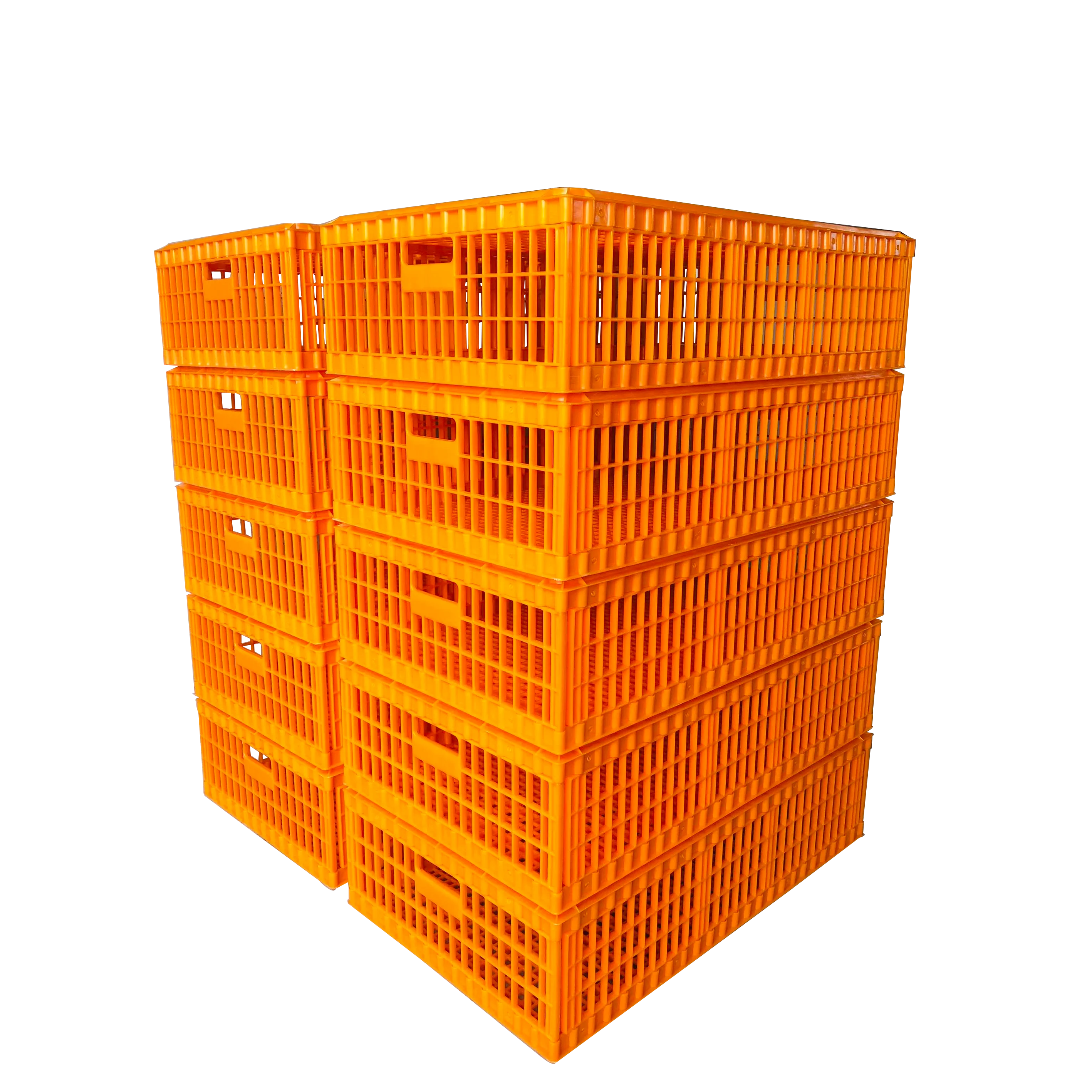 

plastic orange chicken crates chicken transport crates for sale plastic cages for chicken