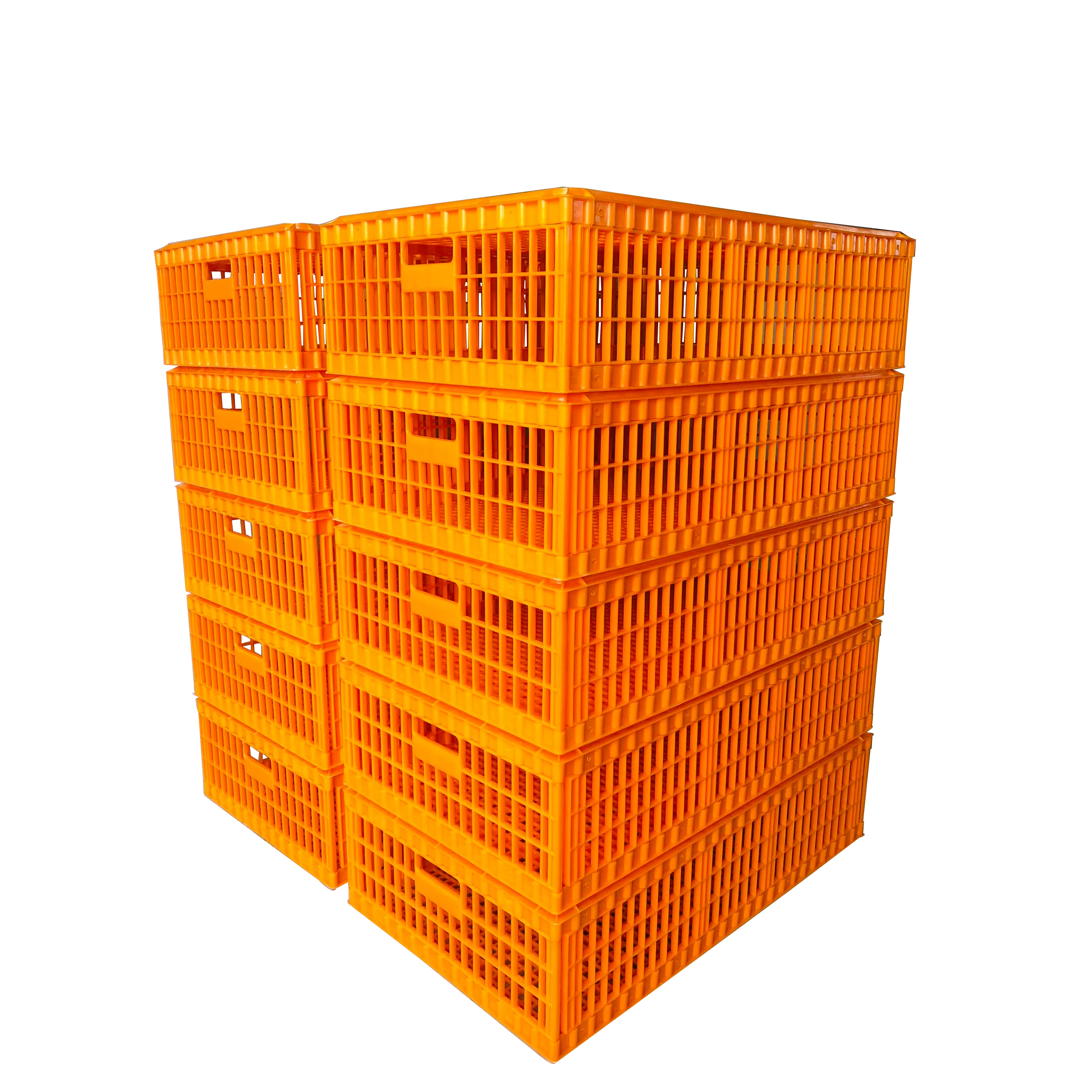 plastic orange chicken crates chicken transport crates for sale plastic