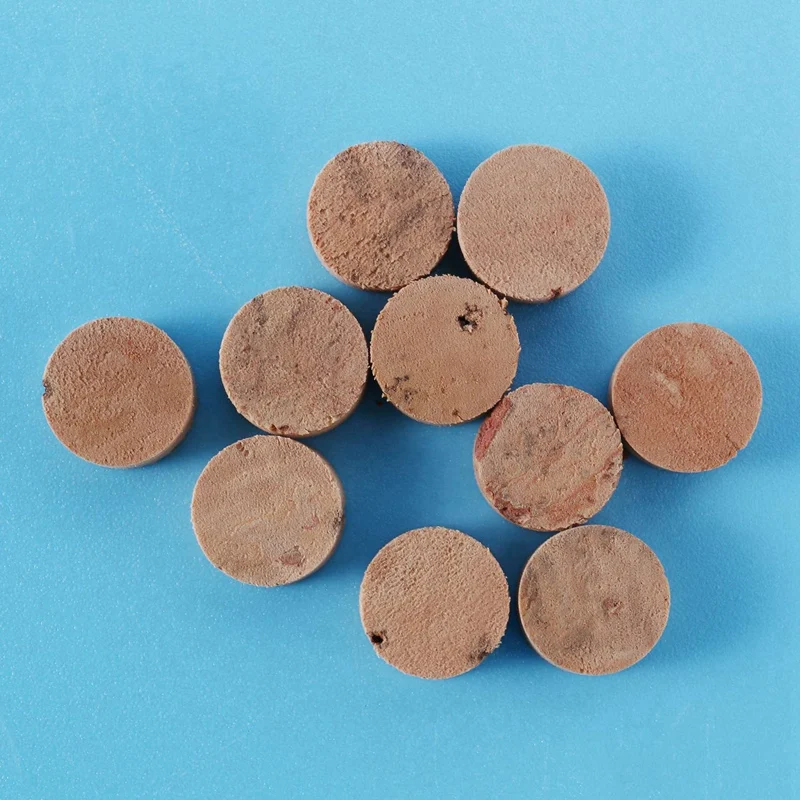60Pcs Water Key Water Key Spit Valve Cork Pad For Trumpet Trombone Repair Accessories Diameter 9Mm Thickness 4Mm