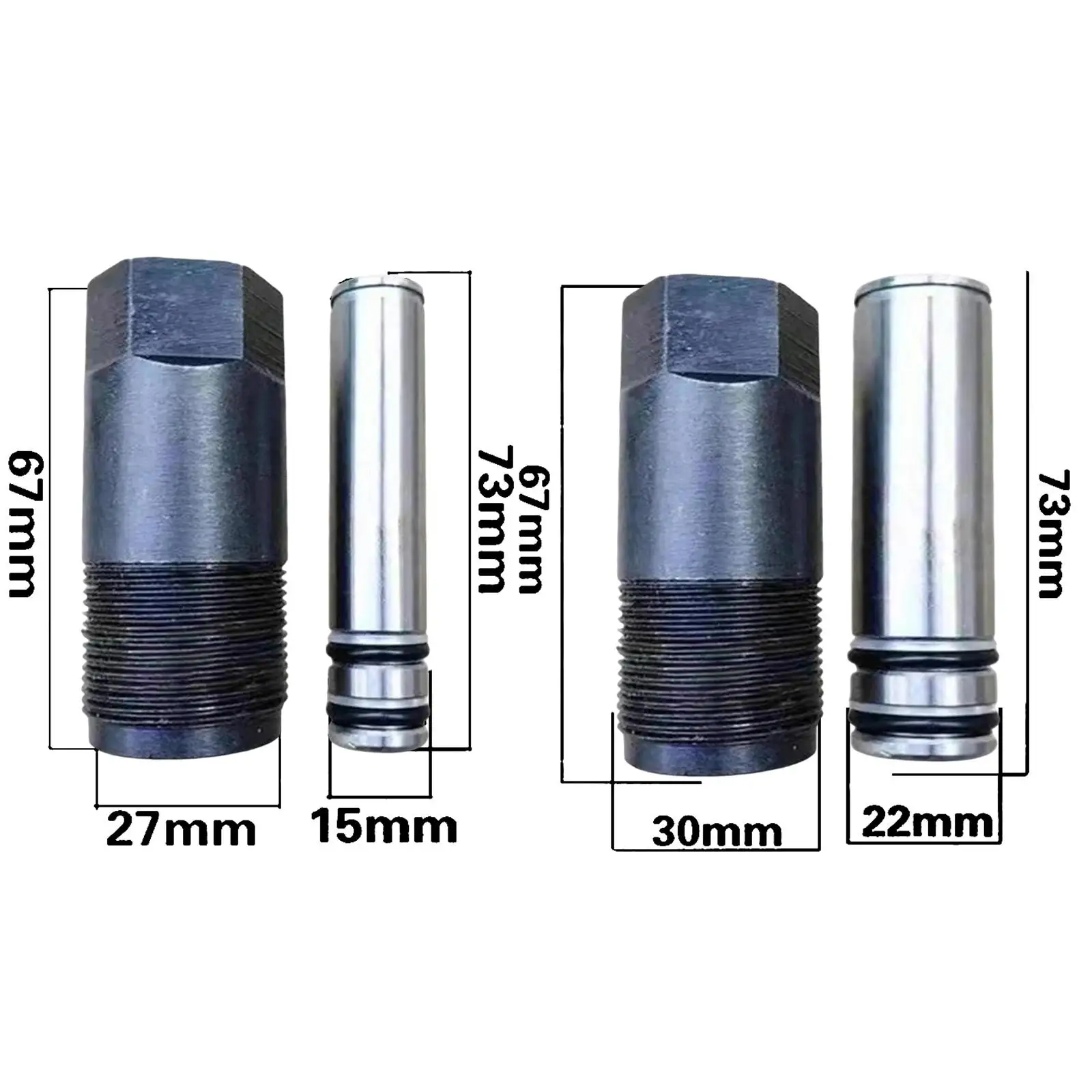 Hydraulic Jack Oil Pump Core Accessories 2T-4T Threaded Body Accessories Automotive Car Horizontal Jack Oil Pump Accessories