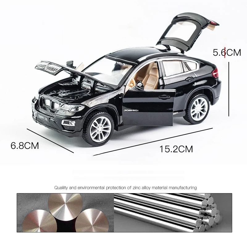 BMW X6 SUV 1:32 Ölçekli