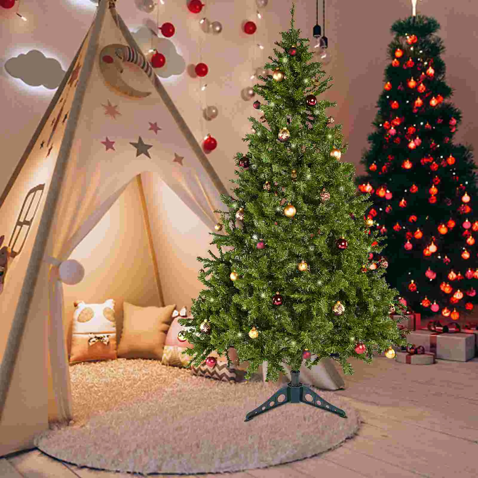 Supporto Per Albero Di Natale In ABS, Base Stabile Con Gambe Rimovibili, Adatto Per Alberi Artificiali Fino A 1,5 Metri