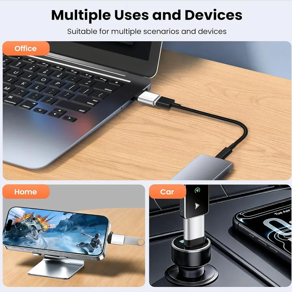 Premium OTG USB 3.0 to Type-C Charger Adapter Connector