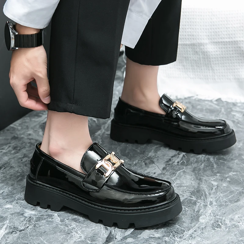 Platform Loafers Women's Slip On Loafer Shoes Aueoeo Women's