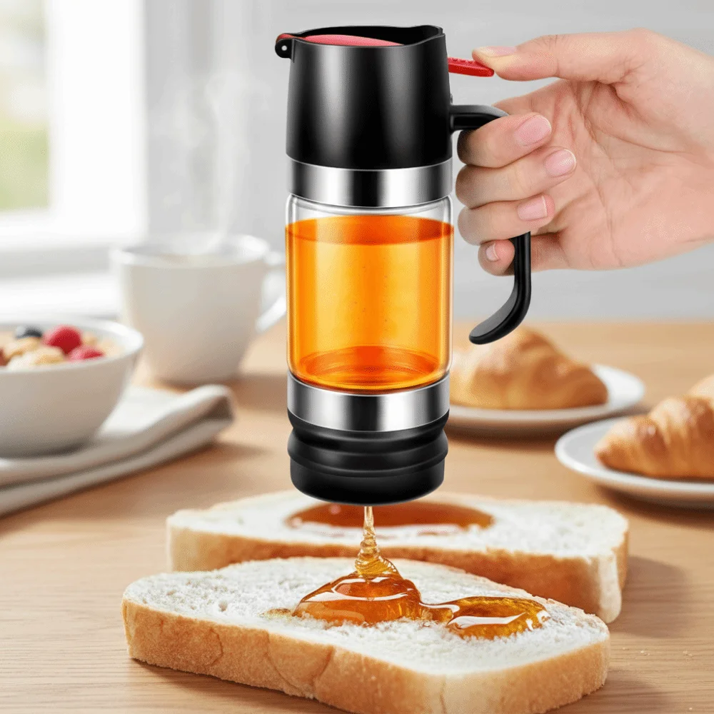 Glass Honey Dispenser 1