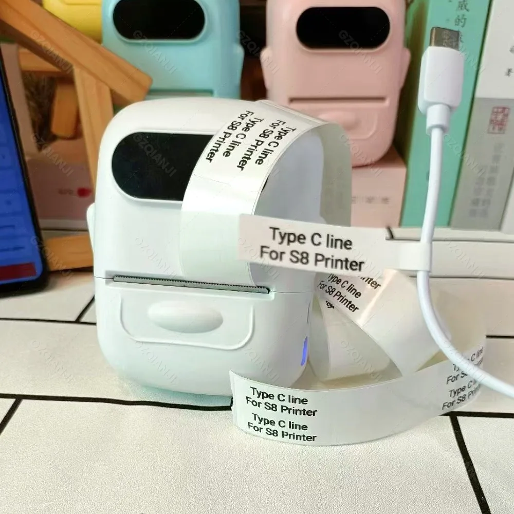 Marklife P50 Portable Thermal Printer 15mm-50mm Print For Home Office Mini Wireless Label Sticker Maker For Smartphone or Paper