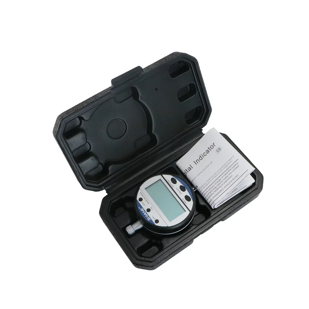 0-12.7/25.4 mm/0.01 mm Electronic Digital Dial Indicator Gage Inch/Metric Conversion Indicators Measuring Tool