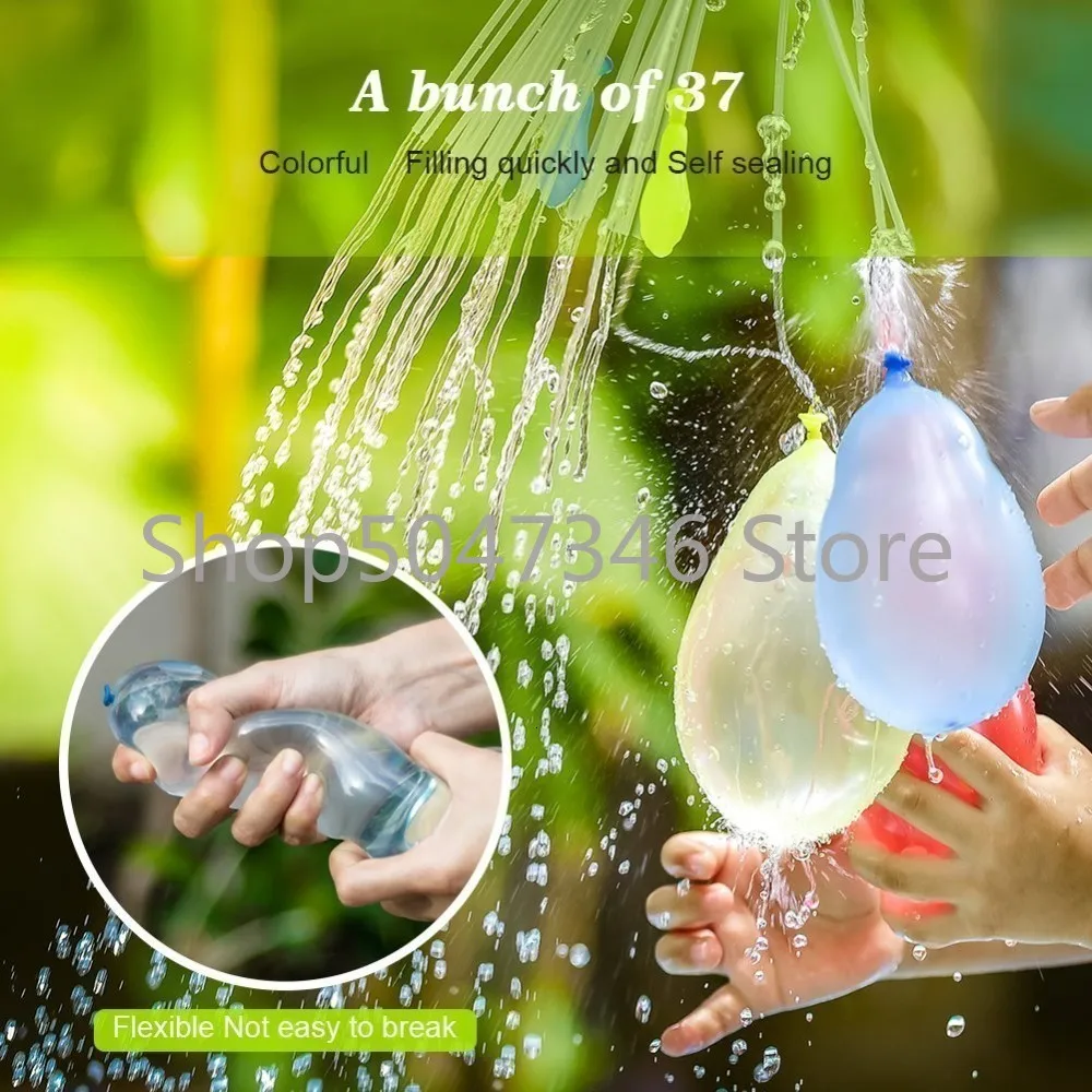 111pcs Water Balloons Quickly Filling Magic Bunch Balloons Bombs Instant Beach Toys Summer Outdoor Fighter Toys For Children 4