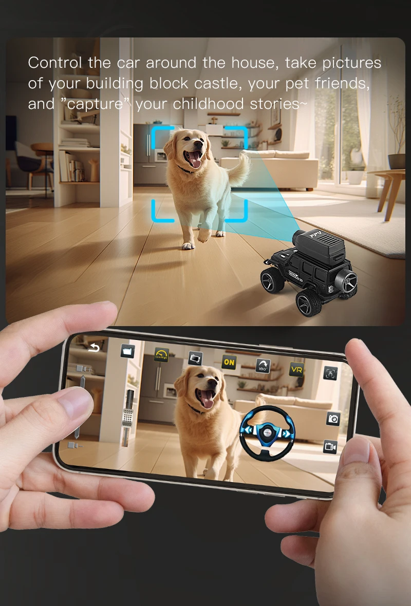 Mini Remote Controlled Racing Car With Wifi Camera And App Control_voghion.com