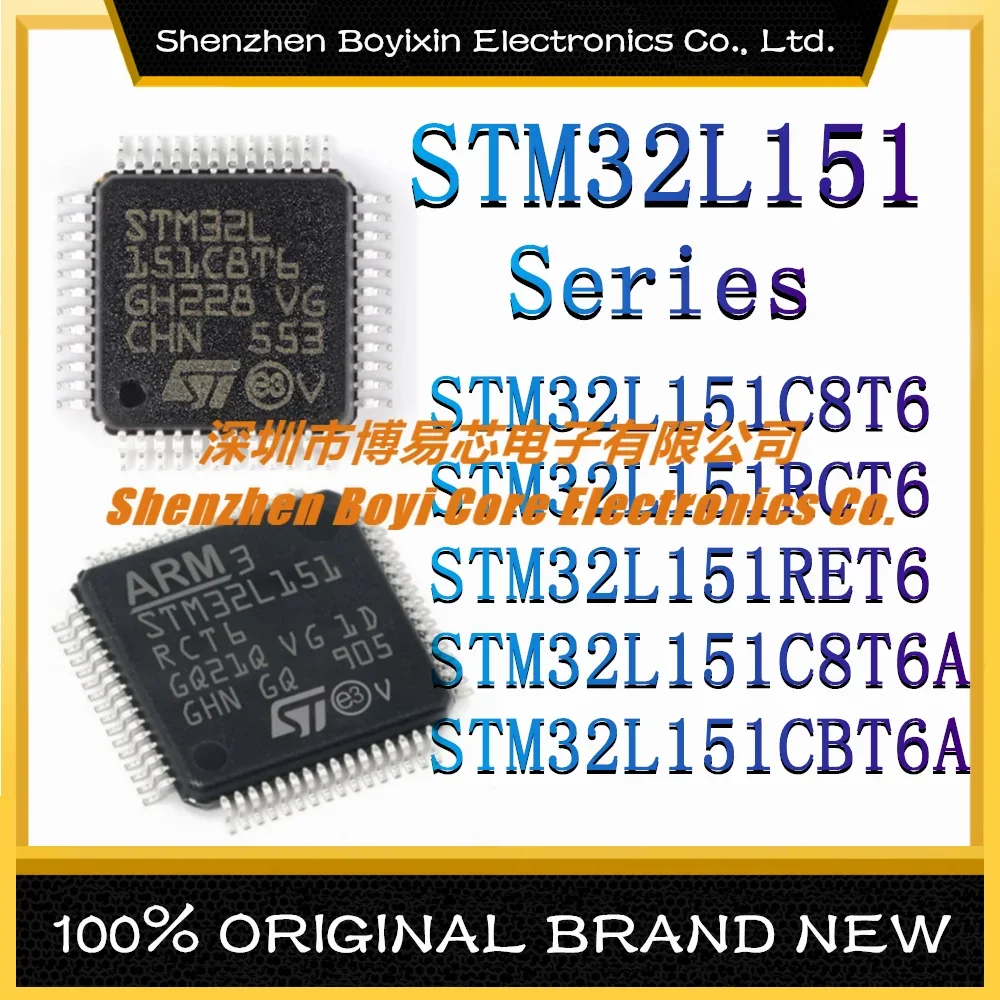 STM32L151C8T6 STM32L151RCT6 STM32L151RET6 STM32L151C8T6A STM32L151CBT6A STM32L STM32L151 Microcontroller (MCU/MPU/SOC) IC Chip stm32l151rdt6 stm stm32 stm32l stm32l151 stm32l151rd ic mcu flash lqfp 64