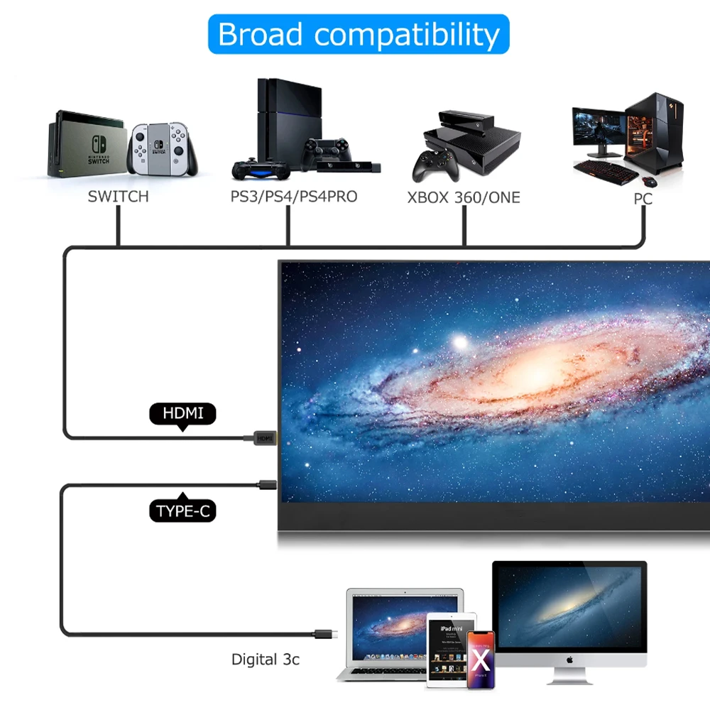 ޴ ǻ  PC 1920x1080 HDMI 1080P IPS WLED ǻ  ÷, 17.3 ġ, 144Hz, 120Hz