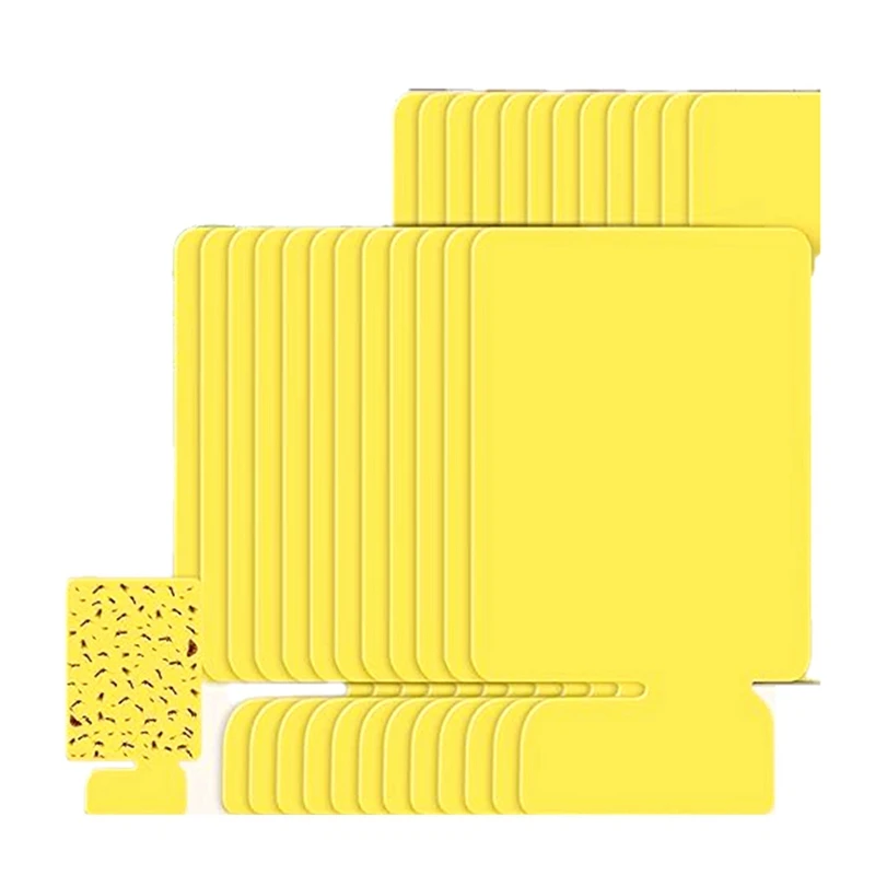 24Pcs Indoor Plug-In Fly Trap Refill Glue Card Kit Di Cattura Di Insetti Volanti Non Tossici