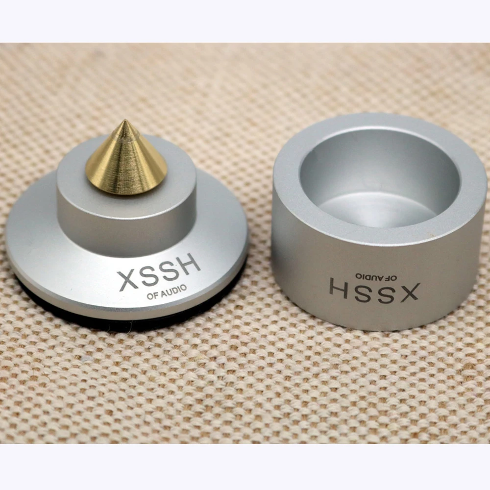 오디오 애호가 충격 스파이크 용수철 댐핑 패드 스피커 스파이크 오디오 CD 앰프, 알루미늄 절연 피트, 업그레이드 신제품