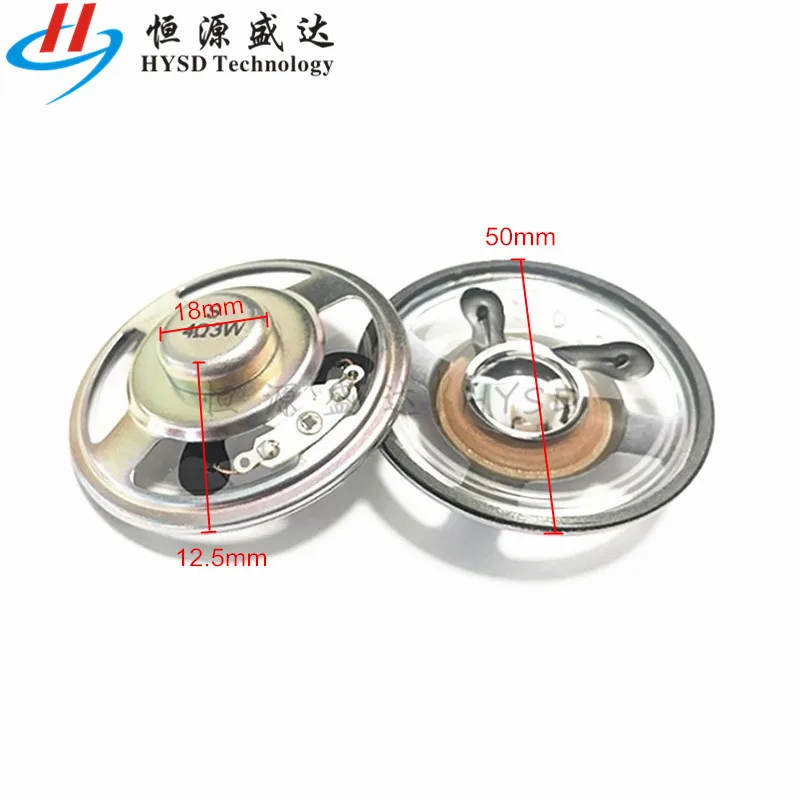 3W 4ohm 50MM