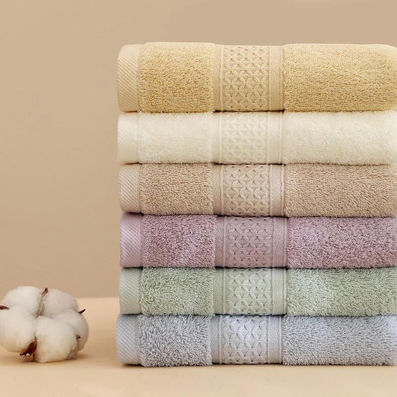 100%Bath towel pure cotton Soft Absorbent Adult Bath Towel  Ultra Soft And Highly Absorbent ,use Bath, Hand, Face 2