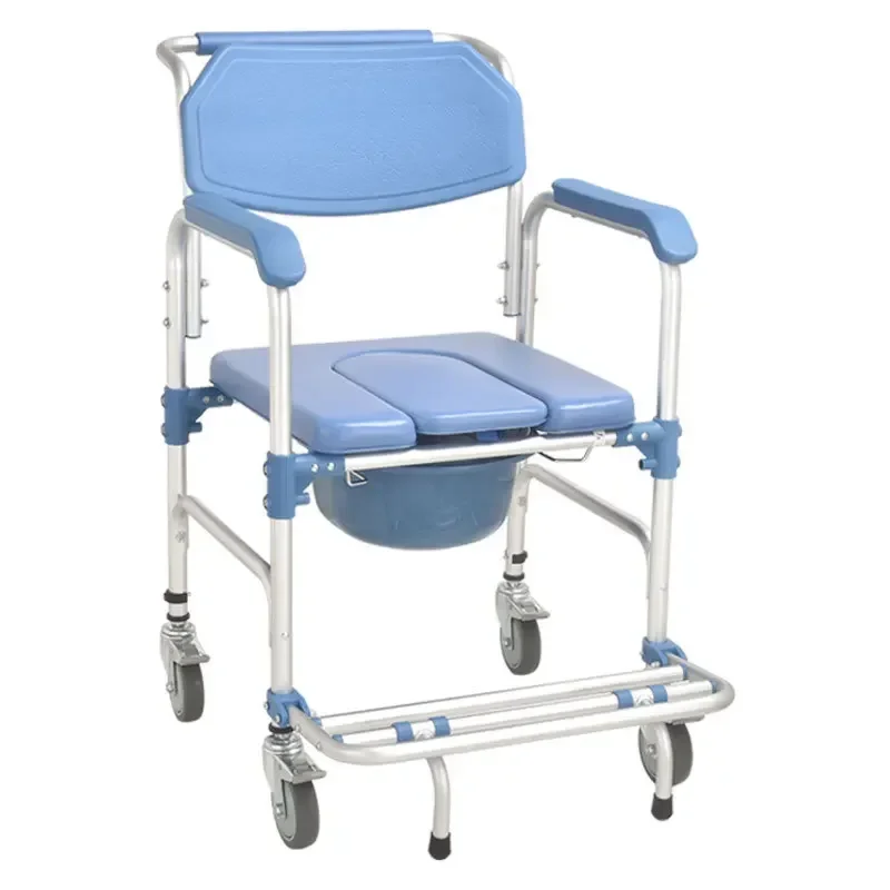 Multifunctional Shower Chair Comfortable Bath Seat for Pregnant Women and Disabled, Sturdy and Safe Bathroom Aid