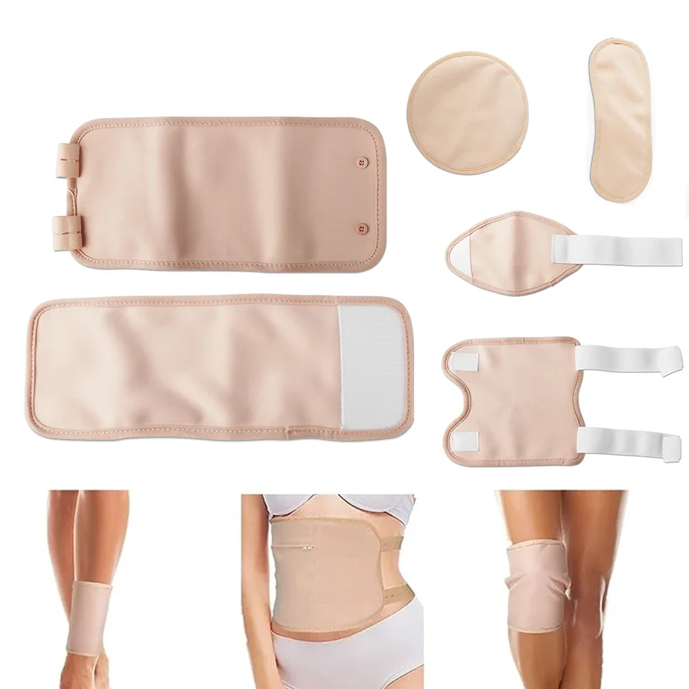 

Роликовая масляная обертка, многоразовая для живота, шеи, икры, колена, локтя для печени, детоксикации