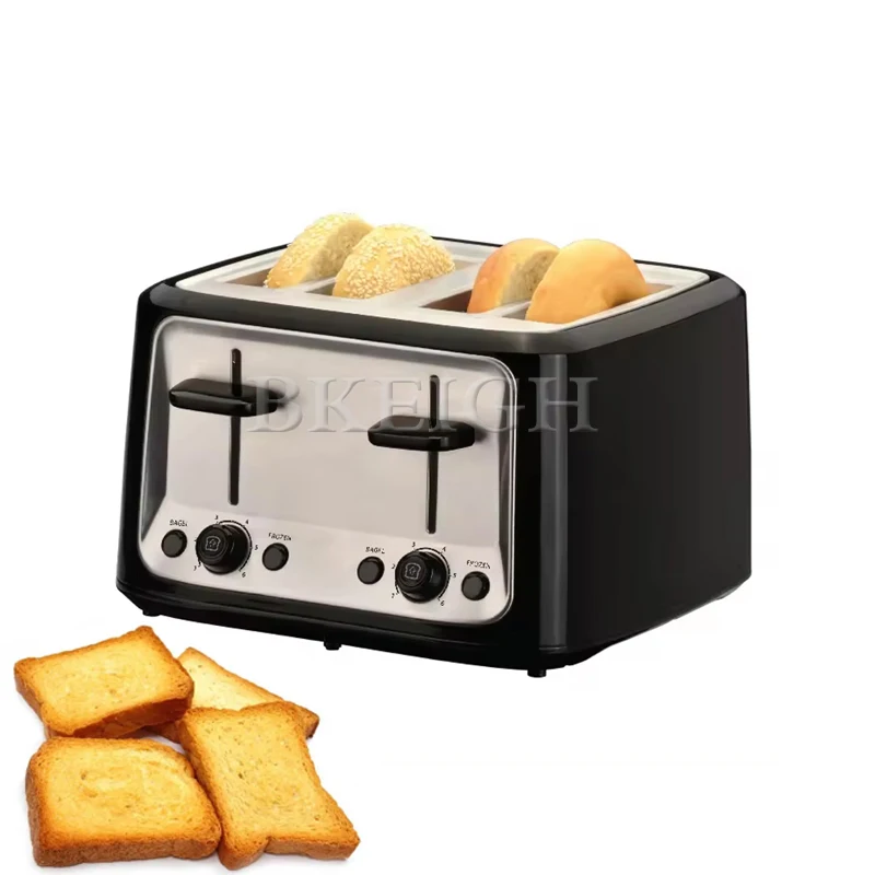 Multi Functional Fully Automatic Toaster Commercial Low Noise Intelligent Bread Baking Oven