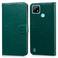 For Realme C21Y Case Silicone Back Cover Wallet Flip Case For OPPO Realme C21Y Case RMX3261 Coque C 21Y Leather Phone Cases 1