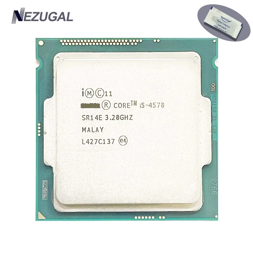 I5-4570 I5 4570 3.2 Ghz Processore Cpu Quad-Core 6M 84W Lga 1150