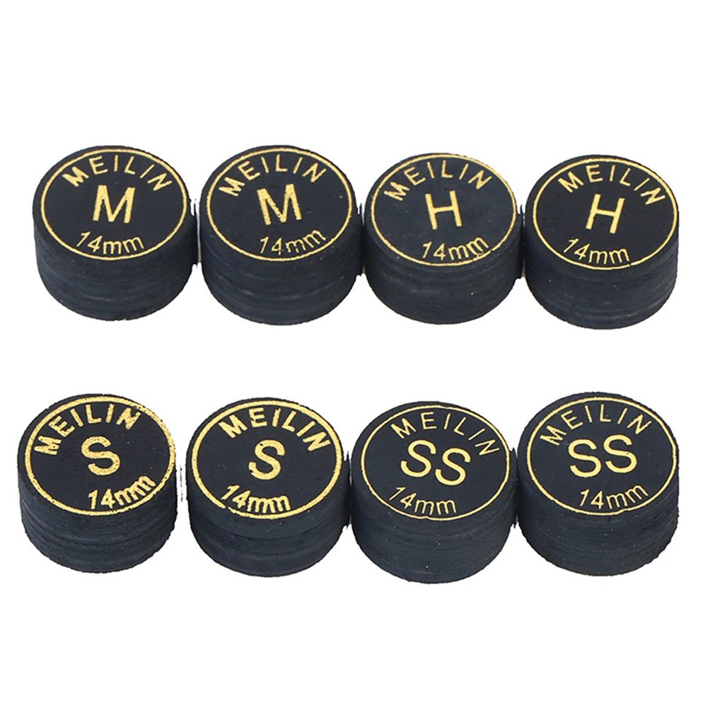 Description Picture 6 of item14mm Japanese Cue Tip Quality Pool Billiard Pigskin Cue Tip 9 Layers Snooker Cue Tip SS S M H Snooker Billiard Accessories