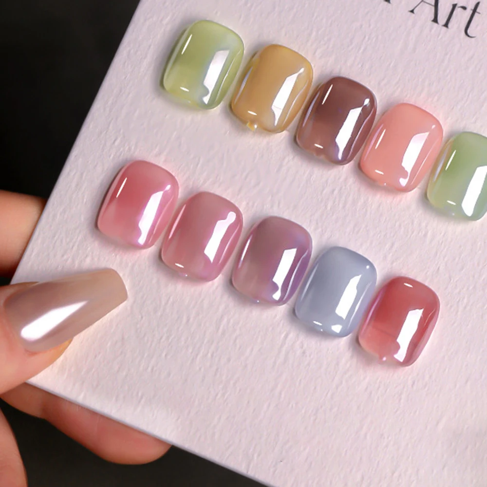 1 Jar Plating Aurora Glitter for Nail Decoration Moon Light Pearls Effect Nail Powder Rubbing on Chrome Dust Powder Pigment