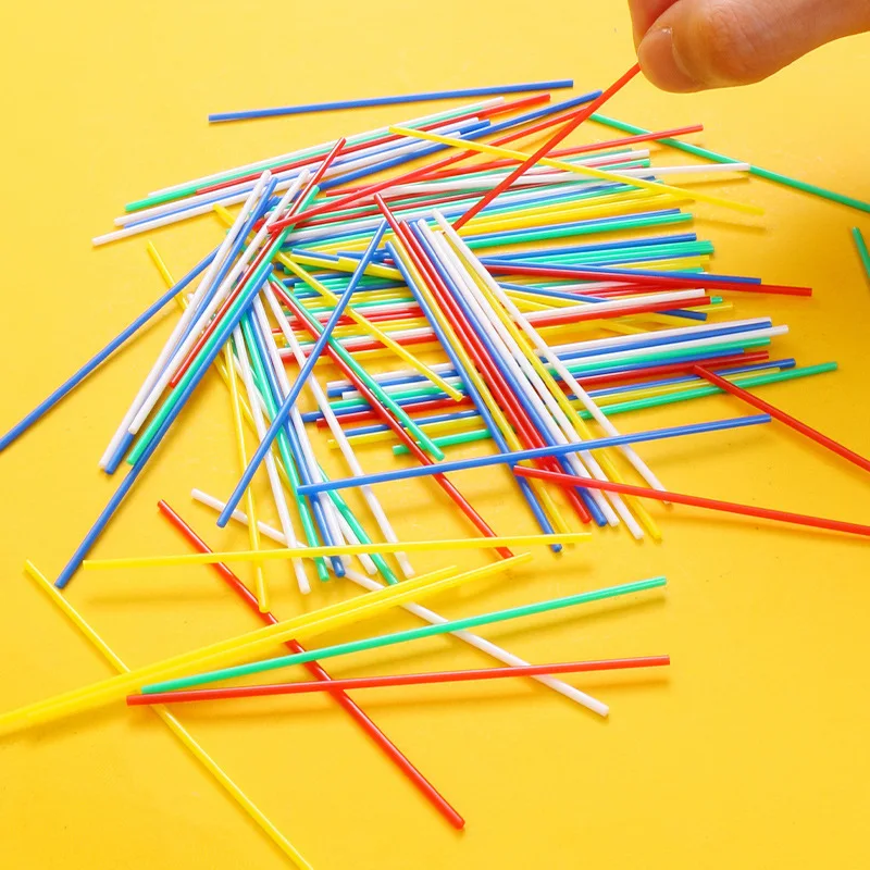 카운팅 스틱 어린이 수학 계몽 발달 장난감 플라스틱/목재 계산 몬테소리 집중력 훈련 TMZ