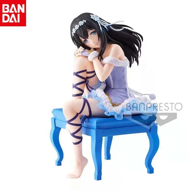 

Genuine Spot Bandai THE IDOLM STER Sagisawa Fumika Anime Figures Brand New Action Figure Model Kids Toy Christmas Gifts