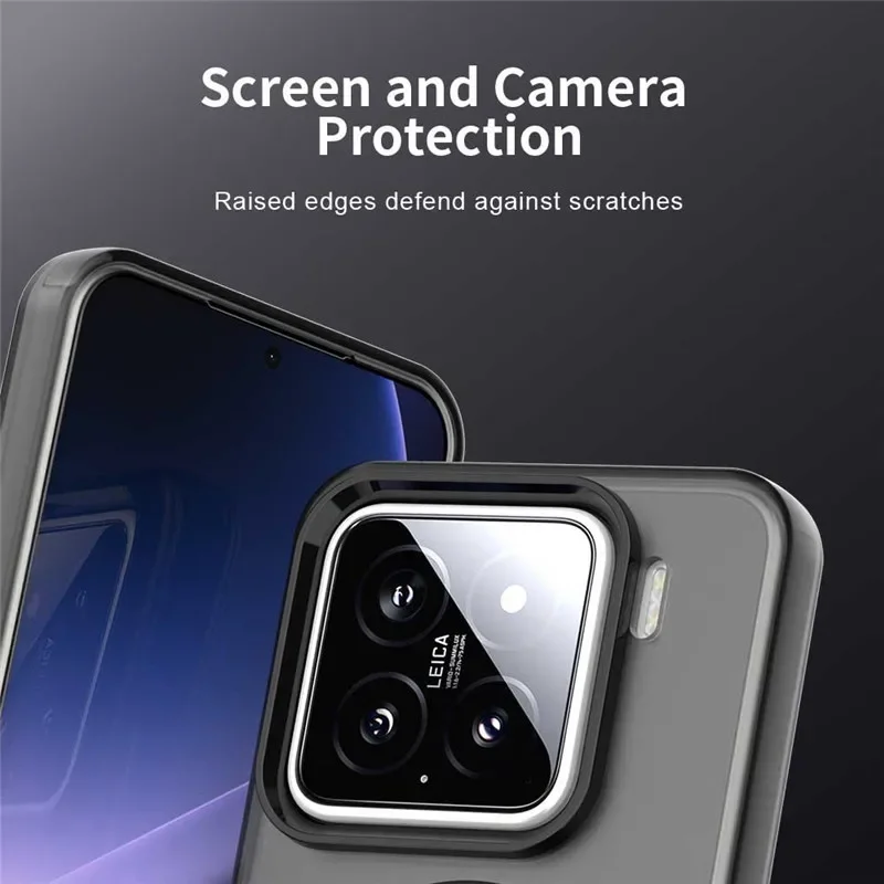 Matte Translucent Magnetic Case with Magsafe Compatibility - Shockproof Cover