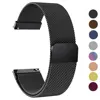 22mm 20mm Milanese Loop Strap For Samsung Galaxy Watch 7 6 5 4 44mm 40mm Classic Active 2 Bracelet Huawei Gt Magnetic Watch Band